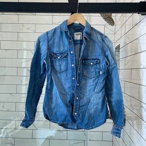 Aritzia TNA denim shirt